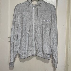 VS Pink zip up hoodie
